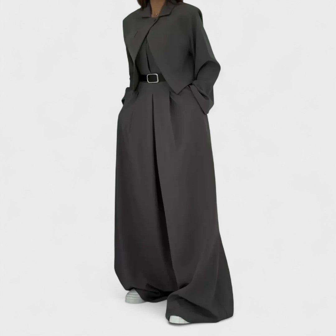 Eclat - Zestaw damski bustier + żakiet - Styl elegancki i modny