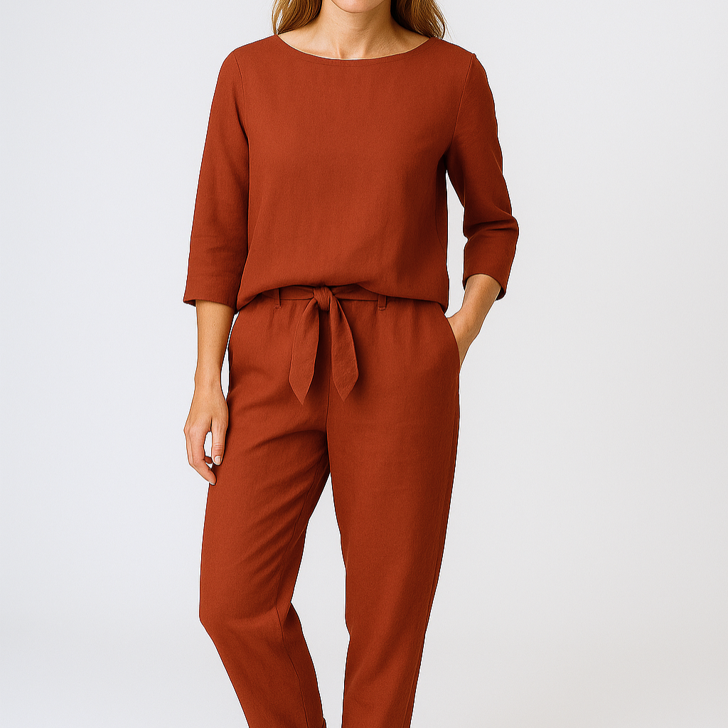 Isabella™ Elegancki zestaw dwuczęściowy