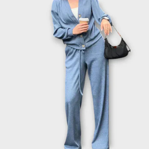 Bluzka z długim rękawem i spodnie