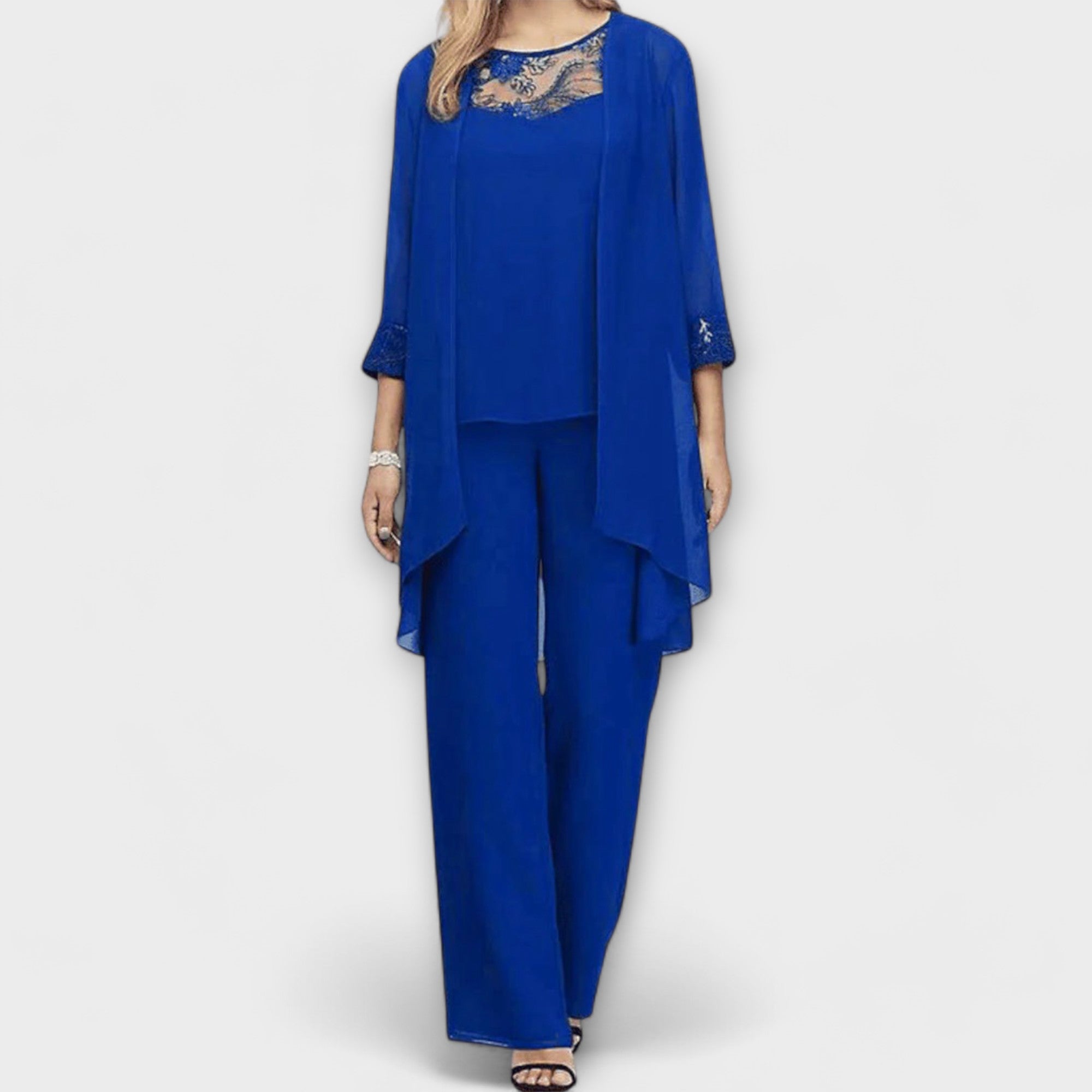 Zestaw 3 częściowy z dzianiny