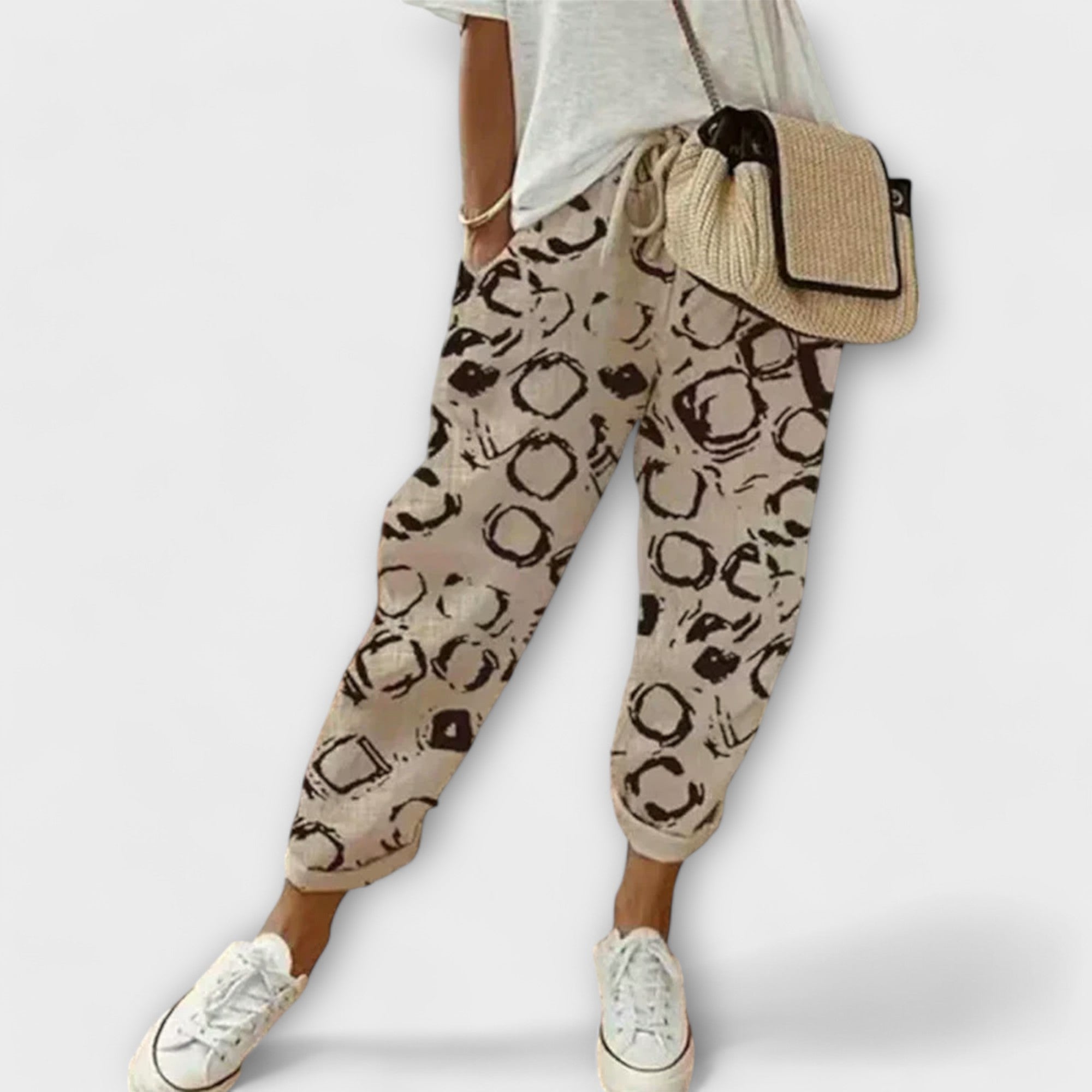 Burga - Wygodne spodnie bawełnowe i lniane