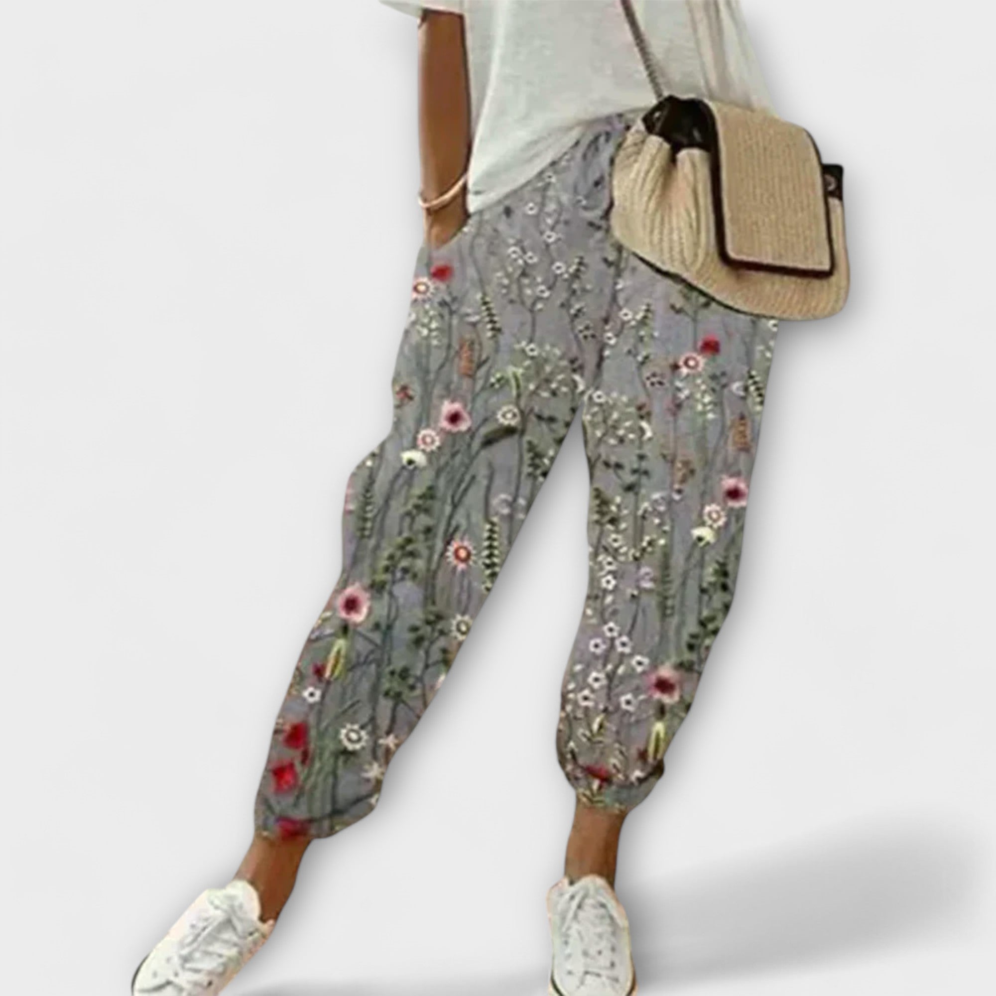 Burga - Wygodne spodnie bawełnowe i lniane