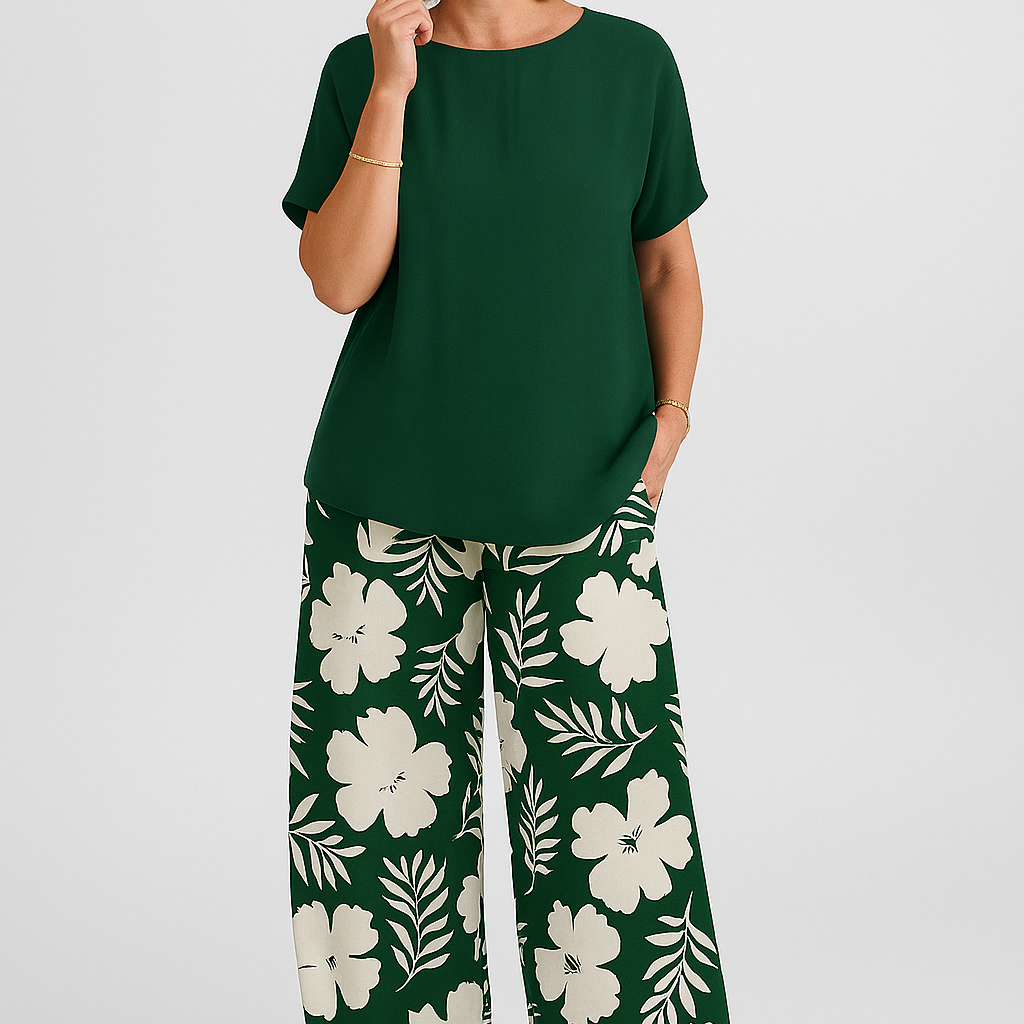 Tessina | Letni Zestaw Chic w Dwóch Częściach