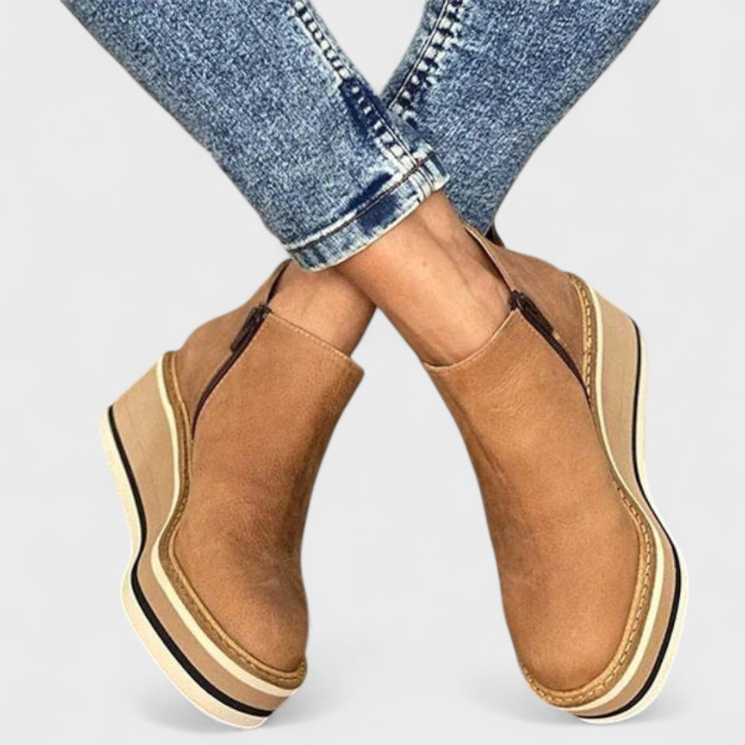 Solvina - Eleganckie Wodoodporne Botki