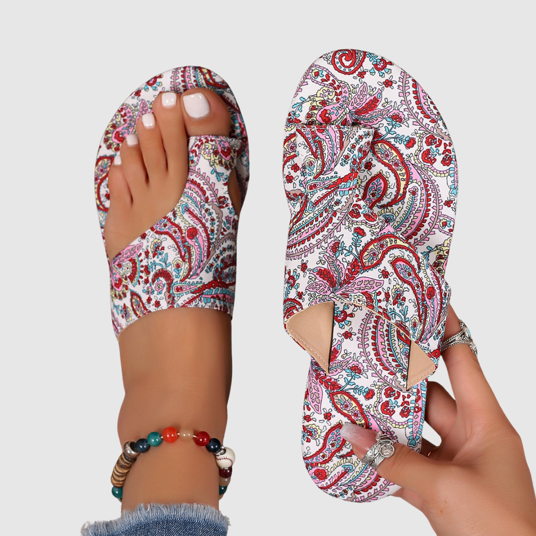 Emmaline - Wintage sandały ortopedyczne