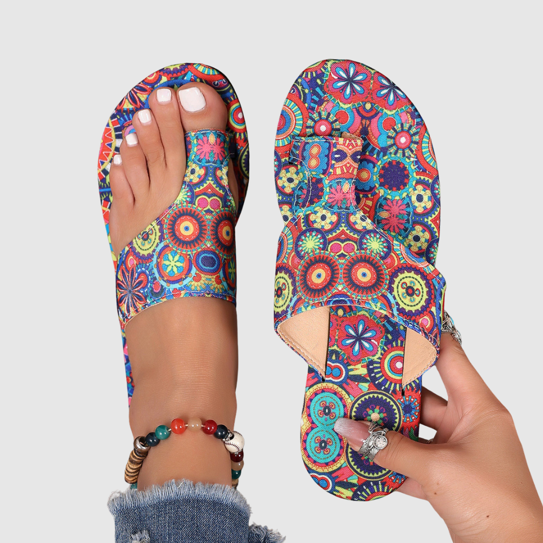 Emmaline - Wintage sandały ortopedyczne