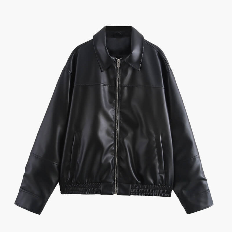 Kurtka Lilli z Syntetycznej Skóry