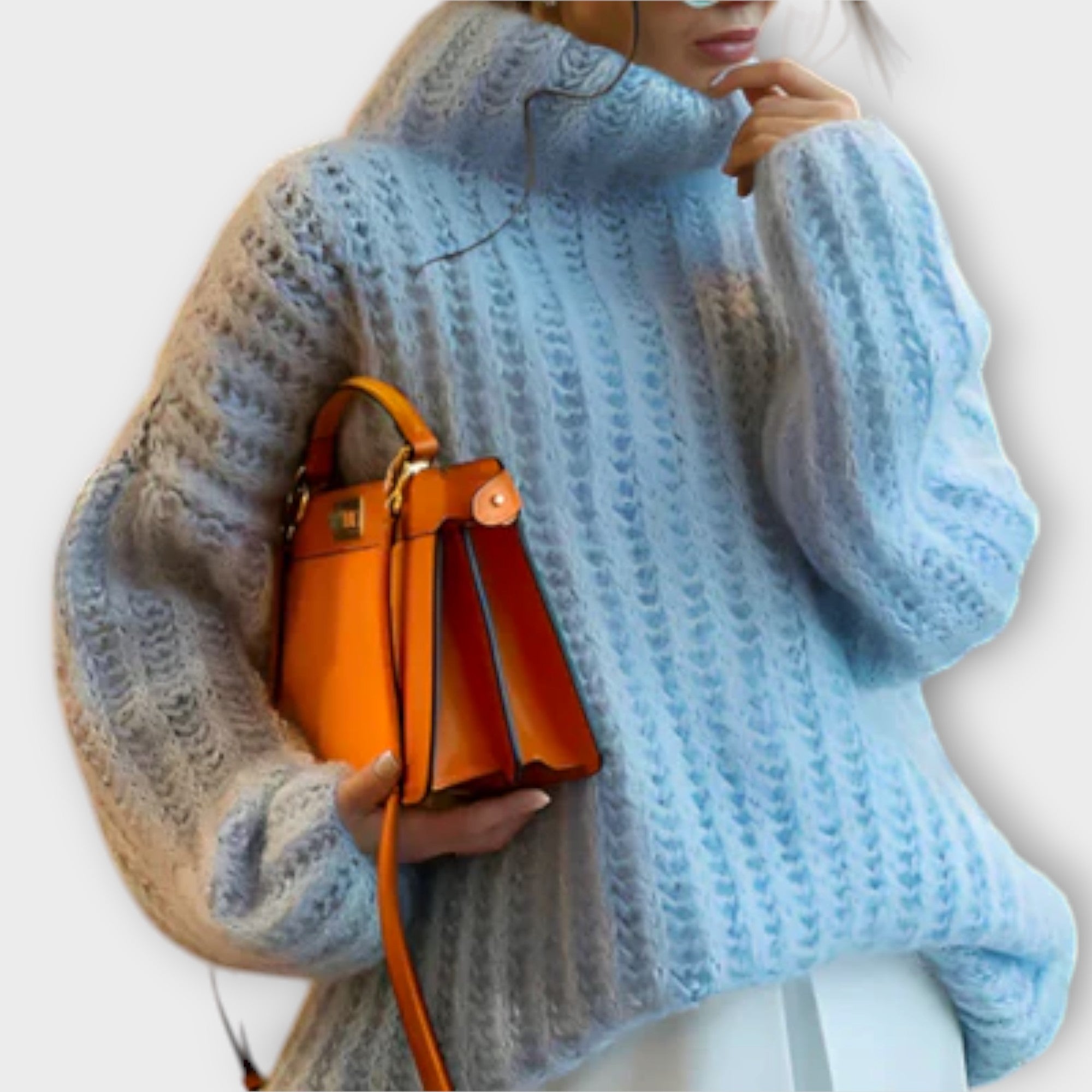 Paulina - Damska Bluza z Długim Rękawem