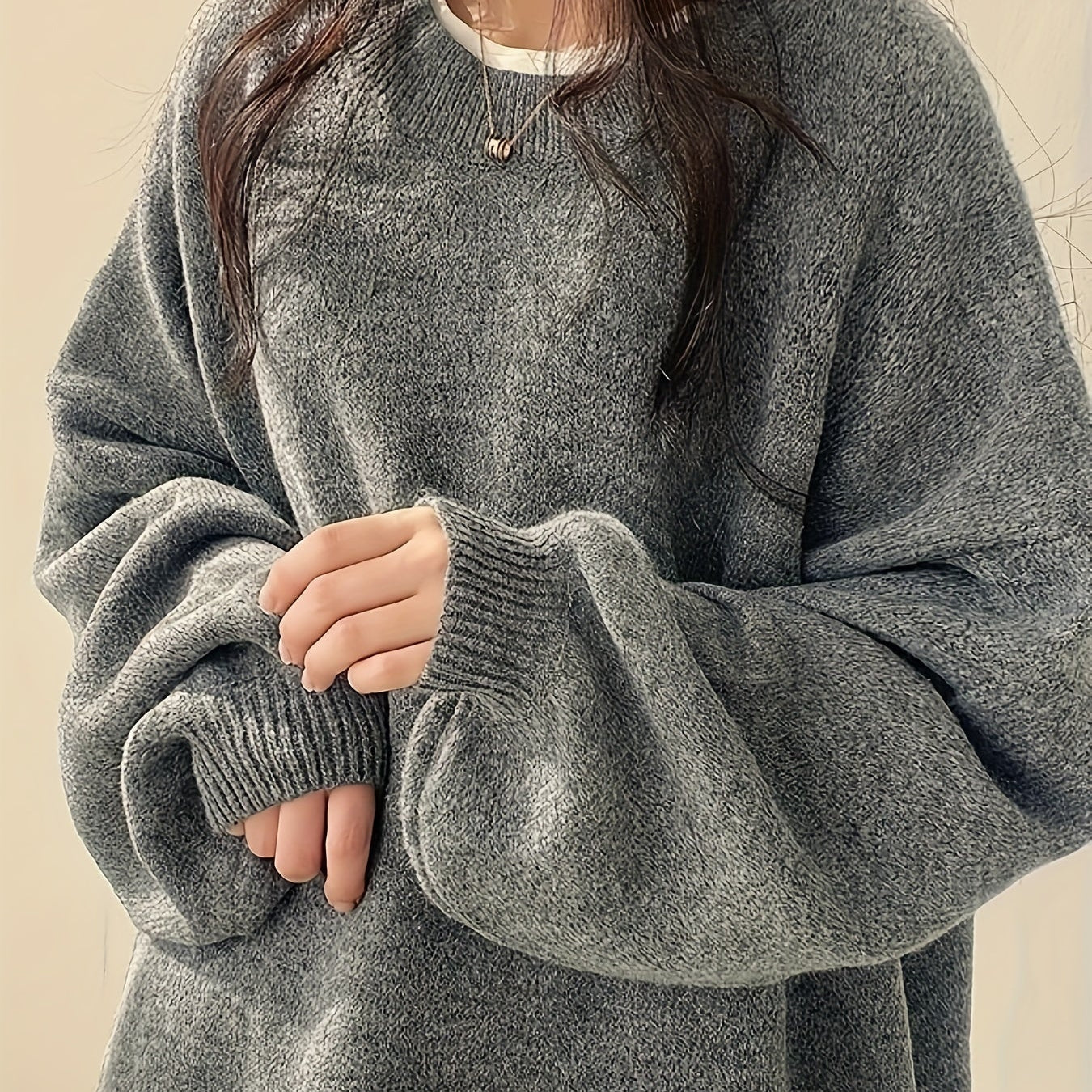 Mabel - Casualowy Sweter Oversized